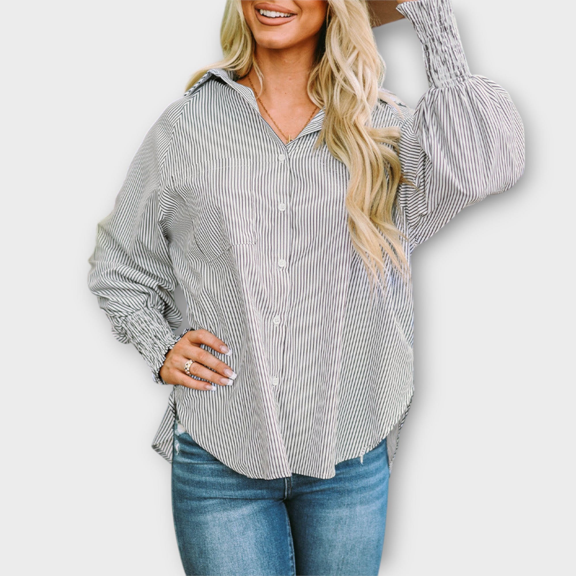 Amara™ | Striped Blouse
