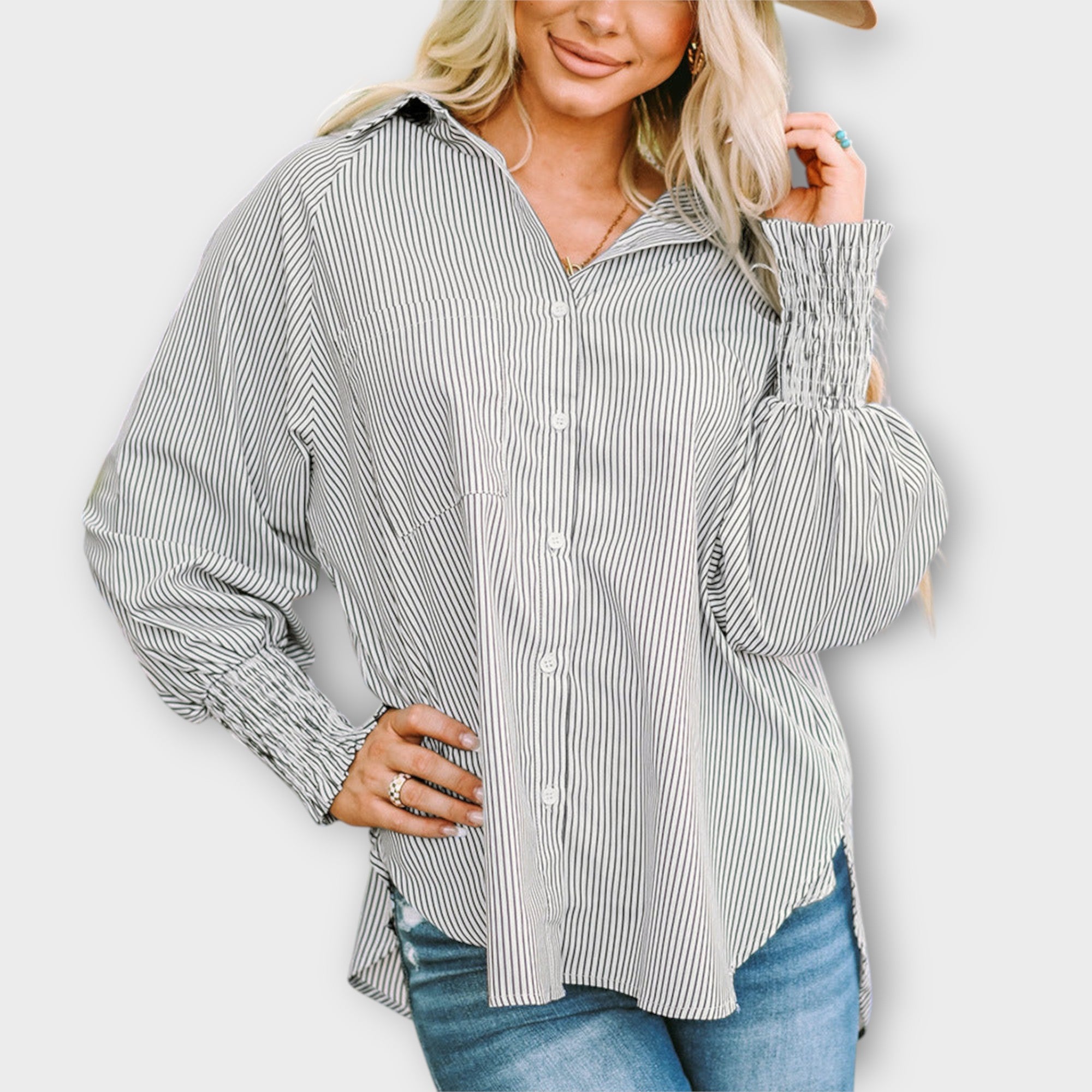 Amara™ | Striped Blouse