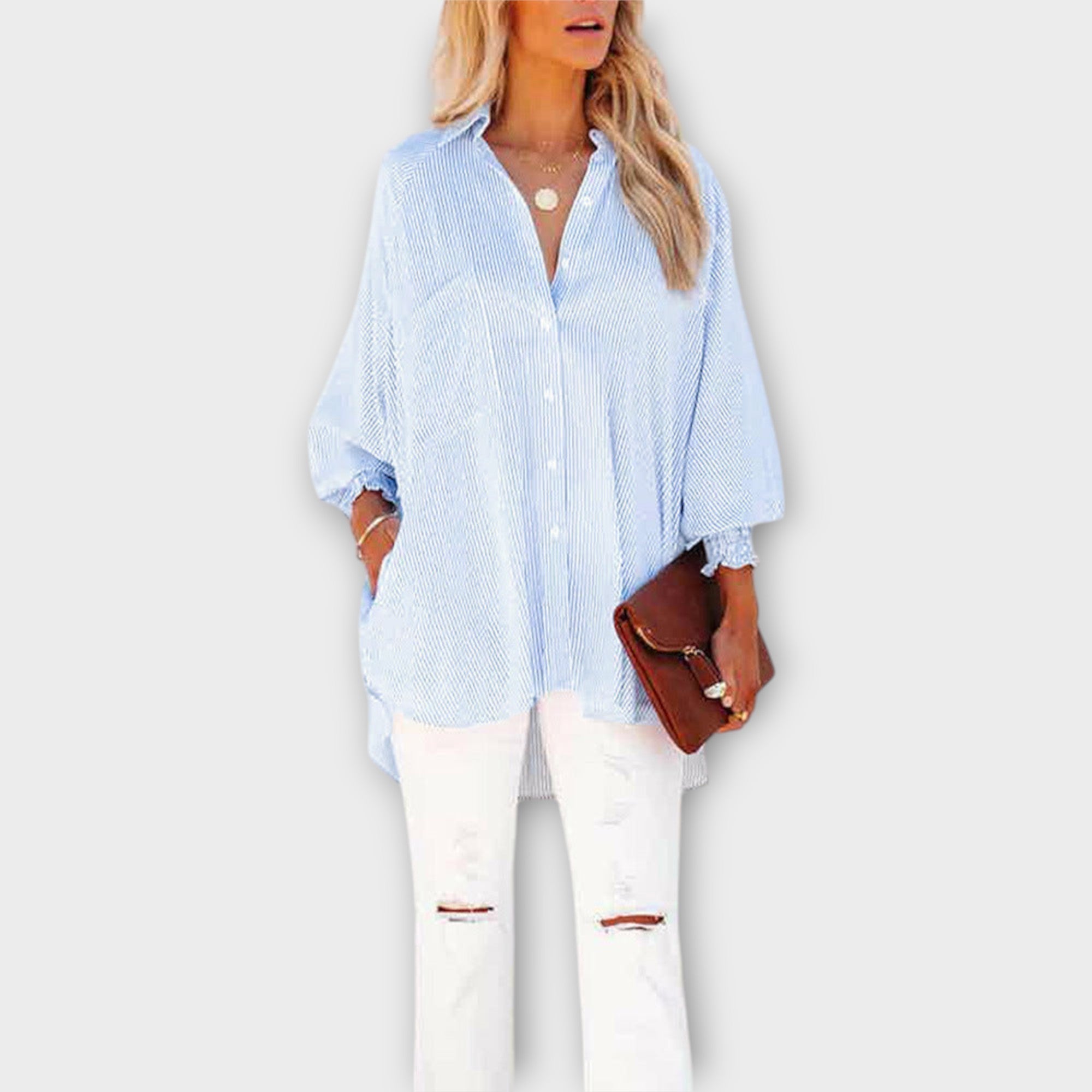 Amara™ | Striped Blouse