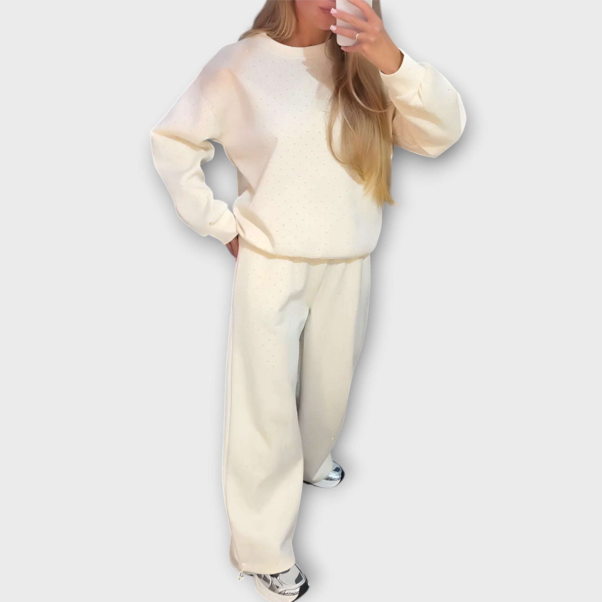 Amara™ | Elegant Diamond Jogger Set