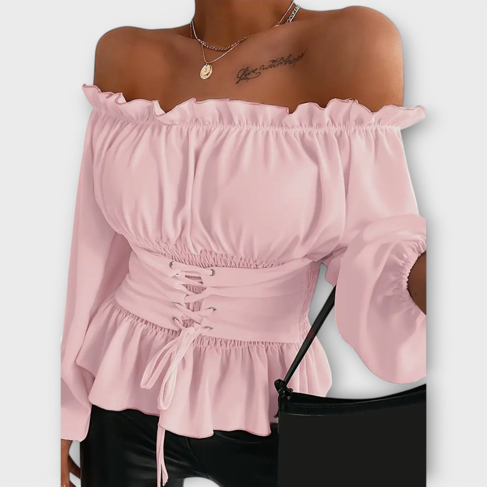 Amara™ | Blouse with Ruffle Details